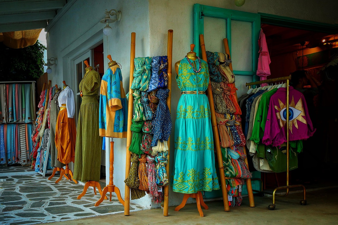 clothes, fashion, boutique, colorful dresses, presentation, clothes rack, boutique, boutique, boutique, boutique, boutique